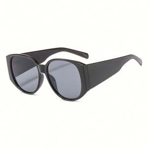 Lunettes de soleil rondes rétro pour femmes, à monture large, tendance, avec logo personnalisé, prix de gros 2019 - Product Image 6