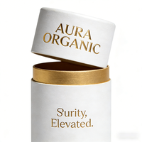Emballage de flacon de parfum cosmétique biodégradable et recyclable, tube en papier, boîte cylindrique ronde en papier kraft de luxe avec impression personnalisée