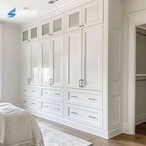 Armario de Madera Maciza Grande, Independiente, con Doble Puerta, Diseño de Lujo para Recámara Principal - Product Image 3