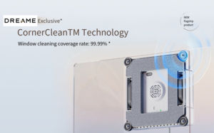 Robot limpiador ventanas inteligente portátil ECOVACS WINBOT limpieza rápida alta eficiencia triple boquilla rociado de agua - Product Image 2