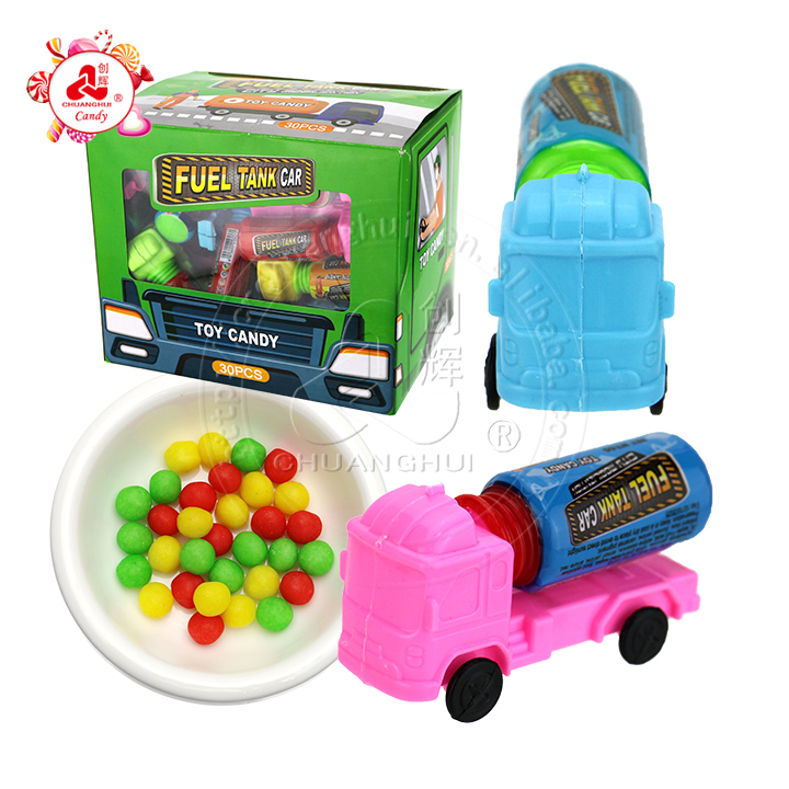 Fuel tank car toy candy