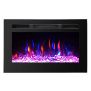 32 "कस्टम फैक्टरी बिक्री फ्लिकर लौ यथार्थवादी नकली लॉग ईंधन प्रभाव कॉम्पैक्ट आरवी इलेक्ट्रिक फायरप्लेस - Product Image 2