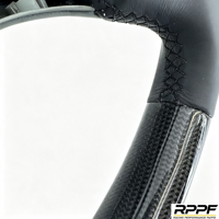 Volant en fibre de carbone Rppf en promotion pour Toyota Corolla Matrix MR2 Supra Celica GT S