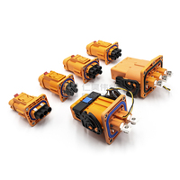 Connecteurs de câble HVSL haute tension automobile, 20 pièces, 1POS, 3POS, 16A, 23A, 35A, 50A, 80a, 125A, 150A, 200A, 250A, 350A, 500A, prise 1000V