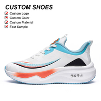 Olicom Logo personnalisé d'usine chaussures pour hommes Sports de plein air décontracté Gym marche tricot confortable nouveau Couple baskets chaussures de course pour hommes