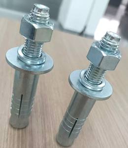 Matériel de fixation Boulon d'ancrage chimique en acier inoxydable galvanisé Boulon mécanique d'expansion <span class=keywords><strong>Double</strong></span> manchon - Product Image 4