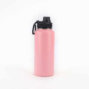 32oz Stainless Steel Sports Water Bottles <b>Flask</b> With Wide Mouth Double Leak Proof Bottle - Product Image 5