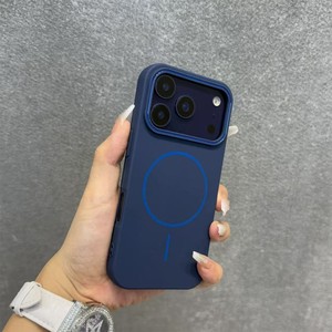 Étui de luxe mat d'origine pour iPhone 17 Air 16 15 14 13 12 11 Pro Max Plus antichoc dur PC couverture de pare-chocs magnétique - Product Image 3