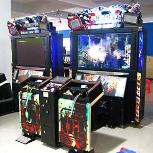 เครื่องจำลองการยิงด้วยเหรียญพร้อมปืนพายุและหน้าจอ HD สำหรับเกมศูนย์ความบันเทิงหรือ FEC - Product Image 3