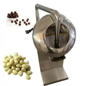 Full automatic nuts coater/chocolate nuts coating machine