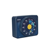 Nouvelles arrivées Minuterie visuelle de 60 minutes Compte à rebours mécanique Enseignement de la cuisine Minuterie de travail pour enfants avec support magnétique