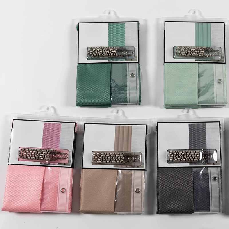 Modern 3 in 1 Shower Curtain