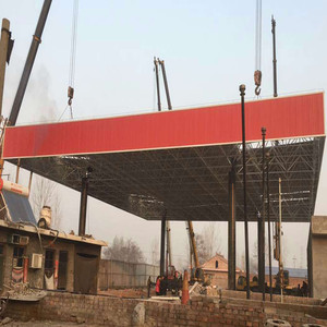 Estructura de Acero para Techo de Gasolinera, Toldo para Estacionamiento, Cobertizo de Construcción con Estructura Metálica - Product Image 6