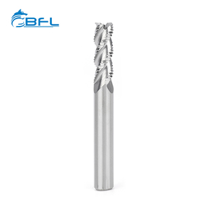 Bfl rắn <span class=keywords><strong>Carbide</strong></span> 3 Flute roughing endmill <span class=keywords><strong>Cutter</strong></span> thô răng Shaper răng <span class=keywords><strong>End</strong></span> Mill cho nhôm - Product Image 4