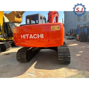 Excavadora de Cadenas Hitachi EX120 Usada Original de Japón de Alta Calidad, 12 Toneladas, 66KW, PLC, Motor, Caja de Cambios, Bomba de Engranajes Completos en Buen Estado - Product Image 2