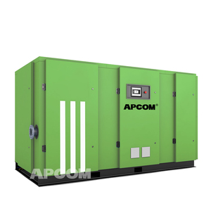 เครื่องอัดอากาศแบบสกรูไร้น้ำมันความบริสุทธิ์สูง 132 160 185 200 220 250 กิโลวัตต์ 8 10 บาร์ ปราศจากน้ำมัน ประสิทธิภาพเสถียร - Product Image 1