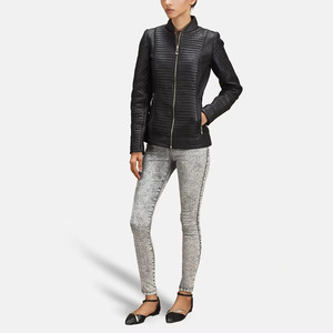 Vestes en cuir de serpent pour femmes à bas prix, imperméables, écologiques, tendance, nouvelle arrivée, quantité personnalisée en gros, automne/hiver - Product Image 5