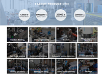 Ventes directes d'usine Taiwan partie dégradable utiliser blanc mousse artificielle flocon neige pulvérisation