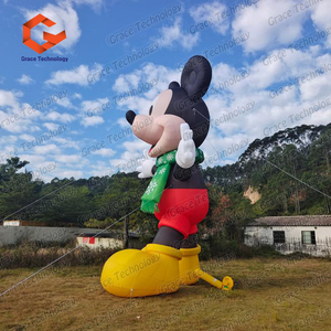 Ballon publicitaire gonflable populaire de <span class=keywords><strong>dessin</strong></span> animé <span class=keywords><strong>Mickey</strong></span> Minnie, modèle de souris gonflable personnalisé, <span class=keywords><strong>Mickey</strong></span> Mouse gonflable de Noël - Product Image 5