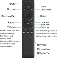Télécommande intelligente de remplacement pour téléviseur intelligent Samsung HD 4K BN59-01312B IR-1316 BN59-01330A