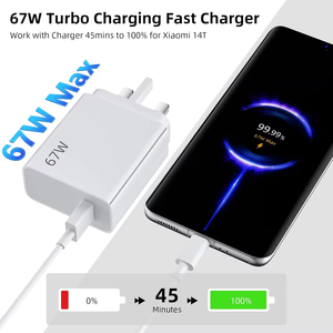 <span class=keywords><strong>Cargador</strong></span> Rápido Turbo <span class=keywords><strong>de</strong></span> 67W con Enchufe UK y Cable USB, Adaptador <span class=keywords><strong>de</strong></span> Corriente USB para <span class=keywords><strong>Xiaomi</strong></span> Redmi <span class=keywords><strong>Note</strong></span> 14S/13/12/11/<span class=keywords><strong>10</strong></span> Pro 13T 14T 14Ultra - Product Image 2