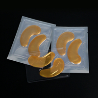 Masques pour les yeux en collagène or 24 carats OEM, anti-âge, réduction des rides, pour les cernes et les poches, soins des yeux, produits de soin de la peau