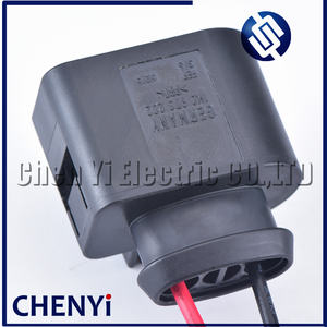 Conector de enchufe de Sensor de temperatura de refrigerante de 2 pines 1K0973202 Cable flexible para Golf A3 A4 A6 A8 1K0 973 202 - Product Image 4