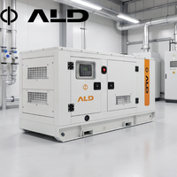 Generator Diesel tipe senyap kebisingan rendah, 50/60/70kW 120kVA mulai otomatis untuk area perkotaan & pabrik 3 fase 50/60Hz