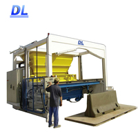 Máquina de Producción de Barreras de Aislamiento para Carreteras, Divisores de Carreteras Prefabricados, Bollards K-rail o Conos de Tráfico, con Motor de Venta Directa de Fábrica