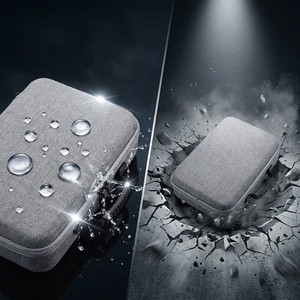 Étui de transport rigide en EVA pour 2 contrôleurs DJ, boîte de rangement de voyage protectrice, compatible avec la transportabilité à l'épaule - Product Image 4