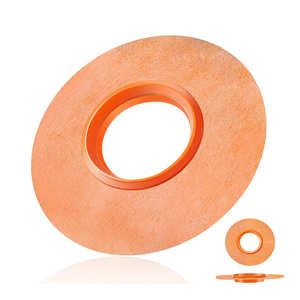 Schluter <span class=keywords><strong>Kerdi</strong></span> 4 \ "Naranja impermeable PP/PE membrana tubo Collar 3mm grueso sello de válvula mezcladora para plomería - Product Image 2
