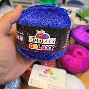 Himalaya Galaxy 310-06 Saks Mavi ผลิตภัณฑ์เส้นด้ายแฟนซีมีสไตล์ - Product Image 1