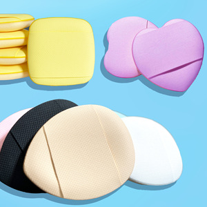 Mini Esponja de Maquillaje para Dedos, Húmeda y Seca, Tipo Cojín de Aire, de Algodón, Herramienta de Belleza para Base - Product Image 1