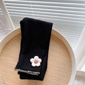 Legging Anak Perempuan Musim Semi Musim Gugur Celana Anak Perempuan Balita dengan Celana Anak-anak Baru Modis Bunga Lucu - Product Image 5