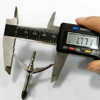 Pointes de flèches de chasse en alliage d'acier argenté pour arcs à poulies/arcs classiques et arbalètes – Accessoires de chasse