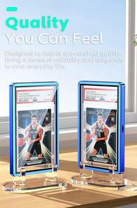 Nouvelle boîte de présentation pour cartes de collection avec cadre en aluminium, protection UV et verre trempé pour cartes sportives - Product Image 5