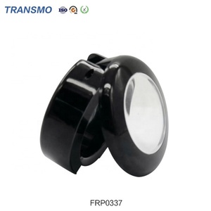 Estuche de sombra de ojos al por mayor negro, estuche de sombra de ojos de marca privada, contenedor compacto redondo vacío para polvos con tapa de cristal - Product Image 6