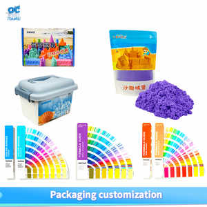 Ensemble de <span class=keywords><strong>sable</strong></span> <span class=keywords><strong>magique</strong></span> pour la construction de châteaux créatifs, moules en plastique, <span class=keywords><strong>sable</strong></span> spatial dynamique non toxique, jouets pour enfants, cadeaux d'anniversaire - Product Image 5