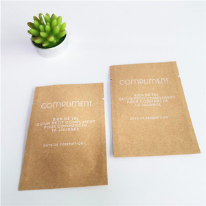 Buste Personalizzate Stampate da 2 ml, 3 ml, 10 ml <span class=keywords><strong>in</strong></span> Mylar per Campioni Cosmetici, Sacchetti per Prodotti per la Cura della Pelle - Product Image 2