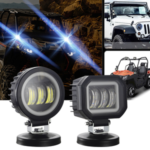 Nuovo stile a buon mercato quadrato lampada laser in auto per il camion auto moto piccolo off road 12v ha condotto la luce del lavoro - Product Image 5