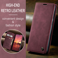 Pour OnePlus 13 12 11 Oneplus12 OnePlus13 One Plus 7 8 Pro 8T Coque arrière CaseMe 013 Étui de téléphone en cuir antichoc à rabat professionnel