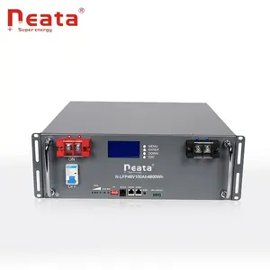 Neata מקצועי מותאם אישית מנסרתי 48V 100Ah LiFePO4 הטלקום מערכת אספקת חשמל מודולים ליתיום סוללה