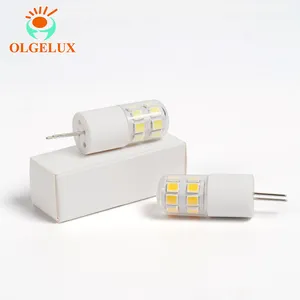 Mini G4 SMD AC220V yüksek lümen seramik G4 mısır ampul 1.5W 2.5W 3W 4W 4.8W 7W LED lamba ışıkları