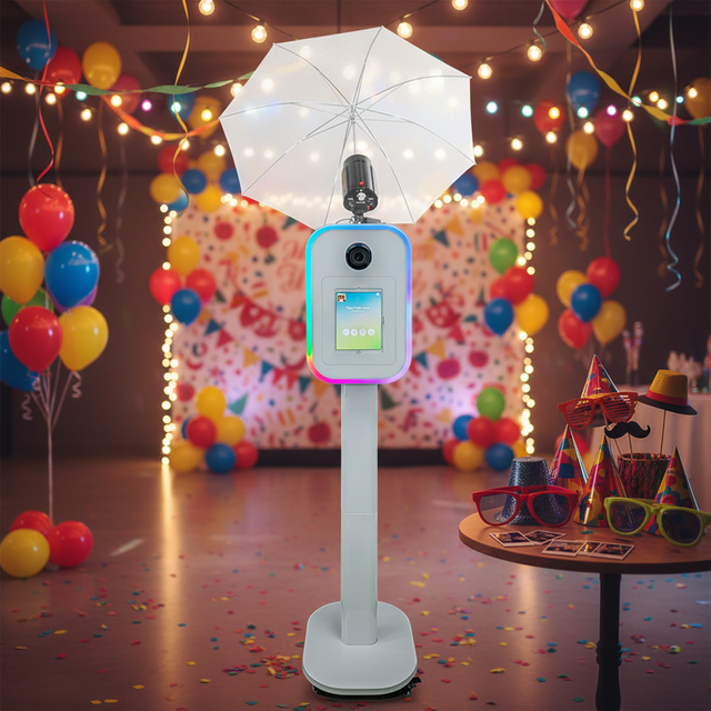 Package Sale:Portable PhotoBooth Suit10.2-13inch ipad Rgb Light Instant Print iPad DSLR Photo Booth Machine