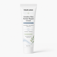 Crème réparatrice pour la barrière cutanée des peaux sensibles avec collagène recombinant, céramide NP, panthénol et squalane pour une hydratation apaisante