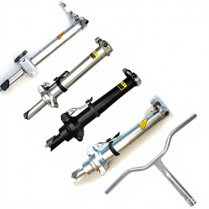 Manillar Plegable Universal Negro para Bicicleta, 25.4 mm, Abrazadera Metálica para Bicicletas de Montaña y Niños - Product Image 1