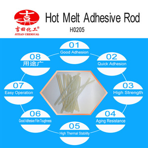 Barra de Adhesivo Termofusible H0205, Adhesivo de Unión Rápida, Económico y Duradero para Manualidades - Product Image 3