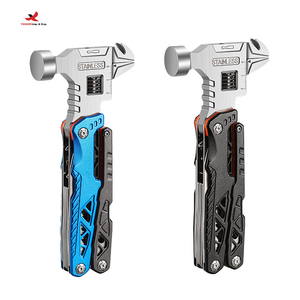 Herramientas Multifuncionales Portátiles para Camping con Llaves de Emergencia, Alicates, Cuchillo y Martillo GZ RTS, Pedido Mixto al por Mayor - Product Image 1