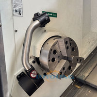 Torno CNC de bancada inclinada de servicio medio con torreta móvil de 12 estaciones y eje Y TCK56, fabricado en China