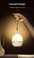 Enfants ABS cerf U disque lampe étoile projecteur veilleuse pour haut-parleur Bluetooth décoration de chevet cadeau de noël pour vivre